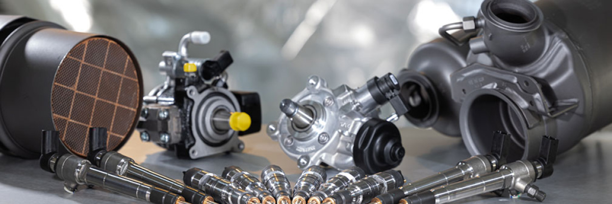 Revisiedelen, injectoren, brandstofpompen en roetfilters